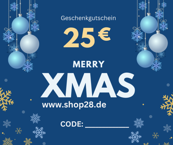 Geschenkgutschein Weihnachten