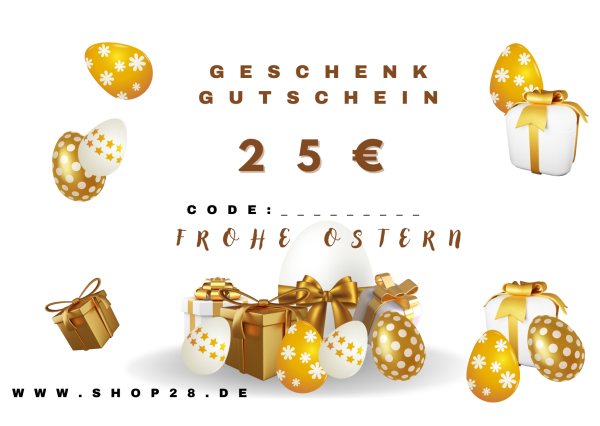 Geschenkgutschein Ostern